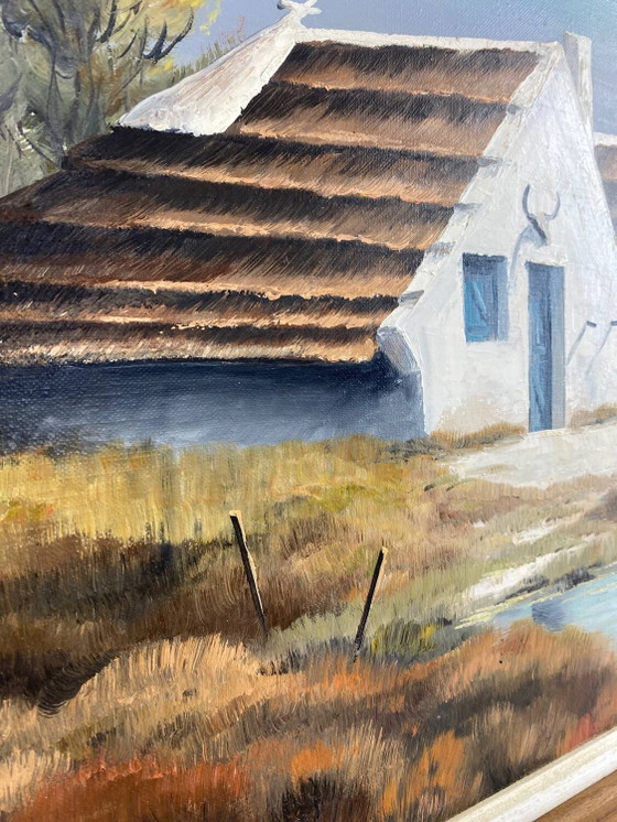 Wärterhütten von Jean Marignan – Gemälde & Zeichnungen, Canvas, Vintage (photo 4 of 14)