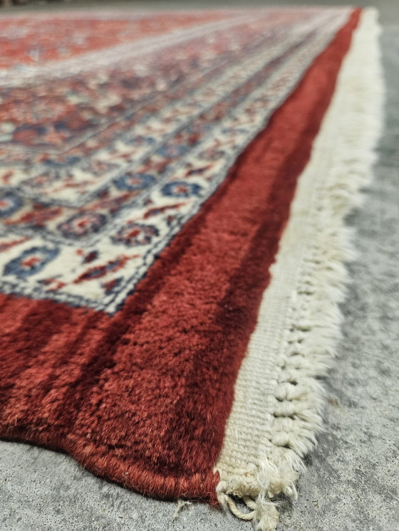 Image 1 of Medallón de alfombra Saruk de lana oriental anudado a mano 247x344cm