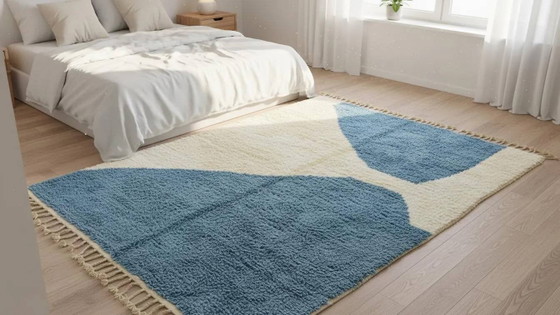 Alfombra bereber única hecha a mano 2.5x1.5 m – Wool (photo 6 of 16)