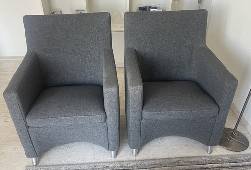 2 sillones Leolux Dolcinea