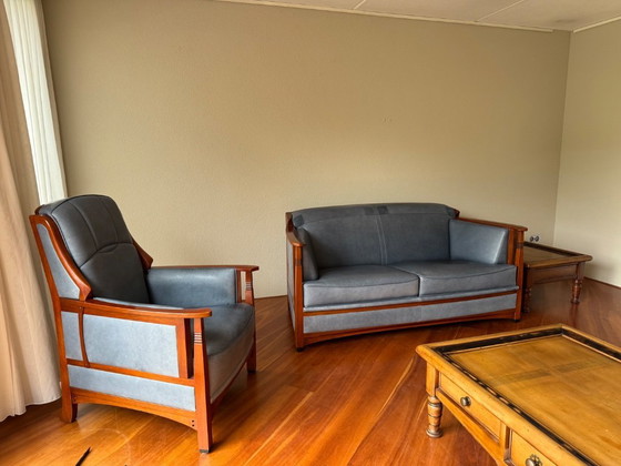 Image 1 of Schuitema bank en fauteuil
