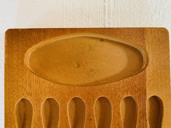 Image 1 of Vintage, Silver-Plated Lobster Forks & Cracker by Silea, Set of 7