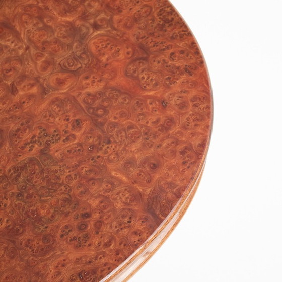 Image 1 of Tavolino da caffè in legno di radica curvato