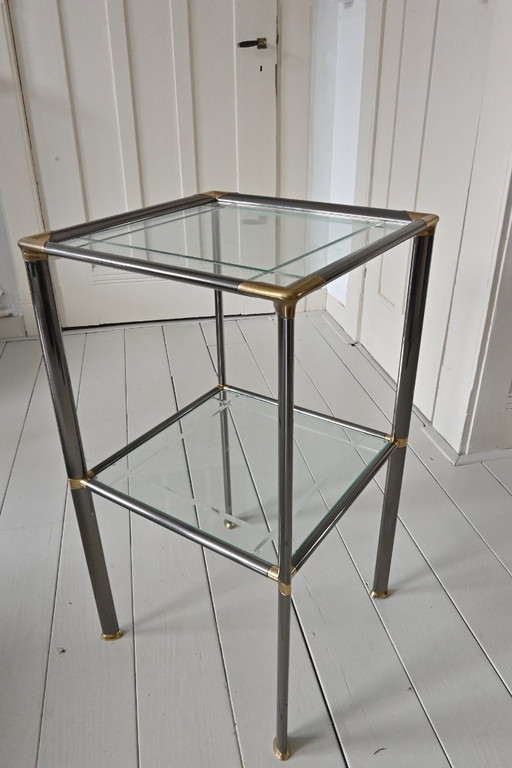 modern 80s side table, Italian design
