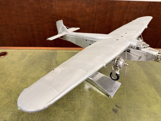 Authentic Models Ford Trimotor Model Airplane – Decorative Objects, Metal, Aluminium (photo 14 of 16)