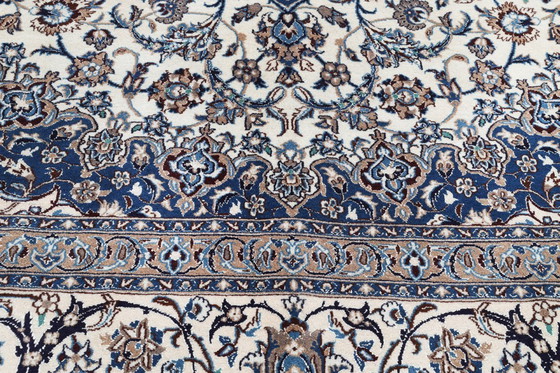 Image 1 of Persian carpet Nain 12 La 4.10 x 3.05 Oriental carpet fine No. 1146