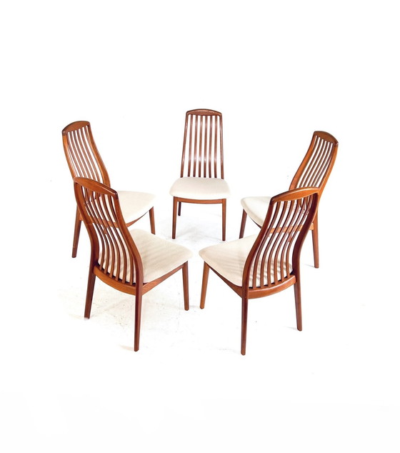 Image 1 of 5x vintage dining chair Kai Kristiansen '70s