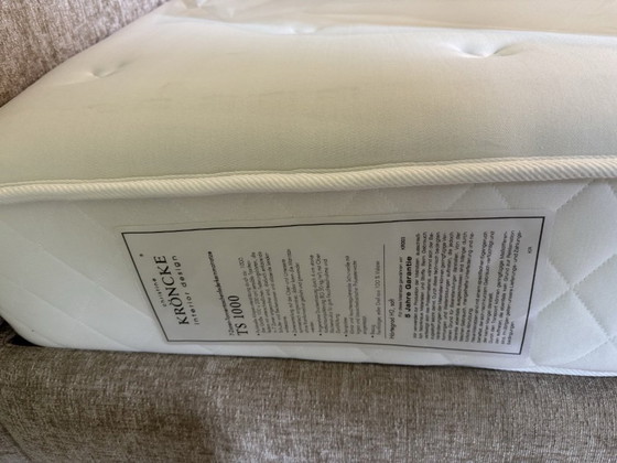 Image 1 of Designer bed by Christine Kröncke + mattresses + slatted frame *like new