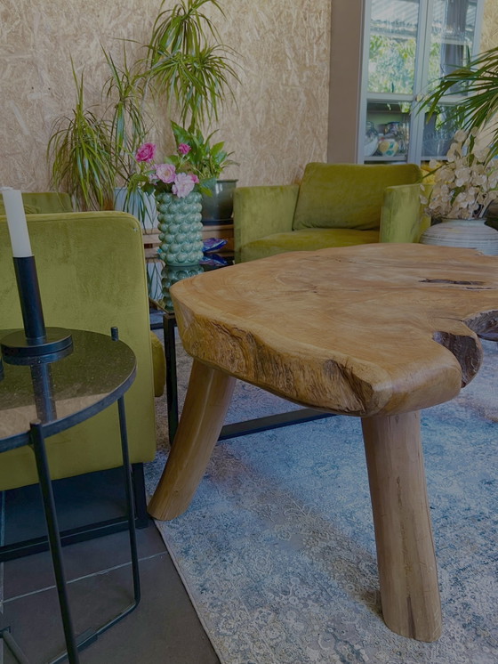 Image 1 of Solid teak wood Japandi root table
Unique handmade coffee table
