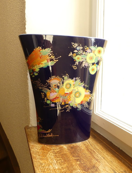 Image 1 of Large vase, 100th anniversary, Rosenthal, Bjørn Wiinblad, UK4aEb