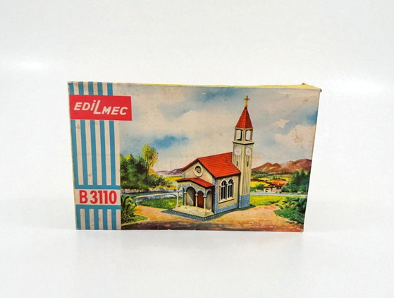 EDILMEC B 3110 e B 3111, due kit di modelli in scala HO, Oggetti decorativi, Plastica, Carta, Multicolore (foto 4 di 10)