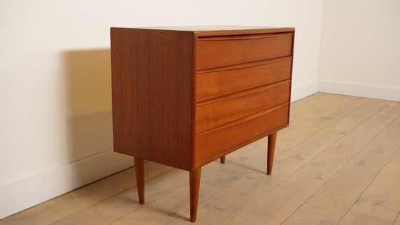 Image 1 of Vintage ladekast | Teak | 4 lades | Deens