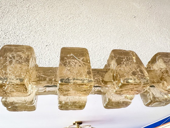 Vintage Hillebrand acryl spiegellamp – Glas, Metaal (photo 12 of 15)