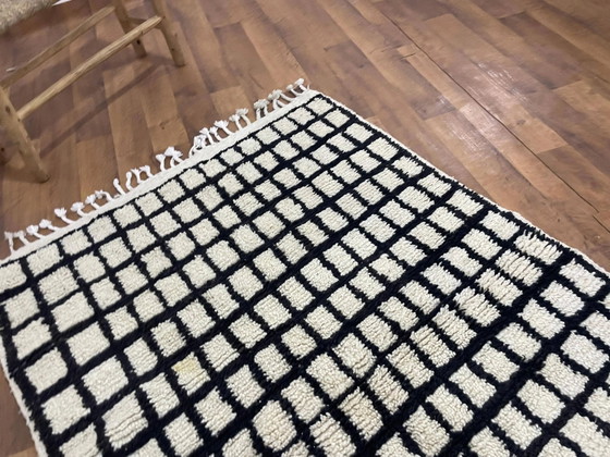Tappeto marocchino in pura lana fatto a mano 2,5x1,5 m – Tappeti, Wool, Modern (photo 8 of 11)