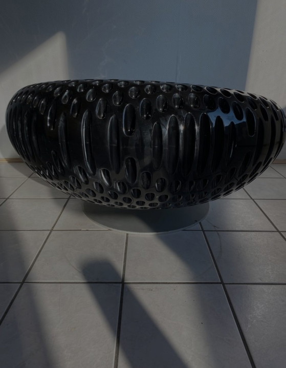 Poltrona girevole Truffle Egg Jean Marie Massaud 2000 – Porro, Poltrone, Metal, Plastic (photo 6 of 7)