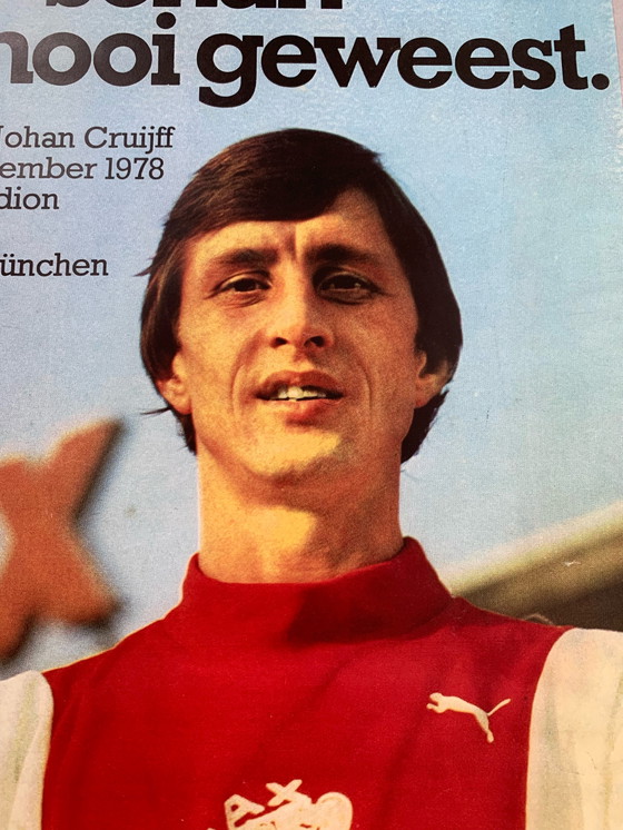 Image 1 of Affiche du match d'adieu de Johan Cruyff à l'Ajax
