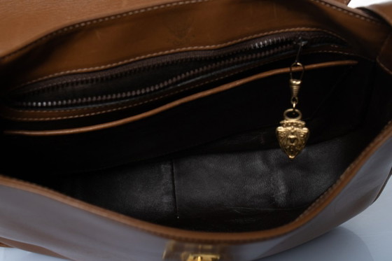 Gucci, Vintage Cognac GG Clasp Bag – Shoulder bags, Calfskin (photo 11 of 15)