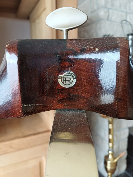 Valet de Chambre / Dressboy en Bois Authentique de Fratelli Reguitti – Portemanteaux, Velvet, Wood (photo 2 of 8)