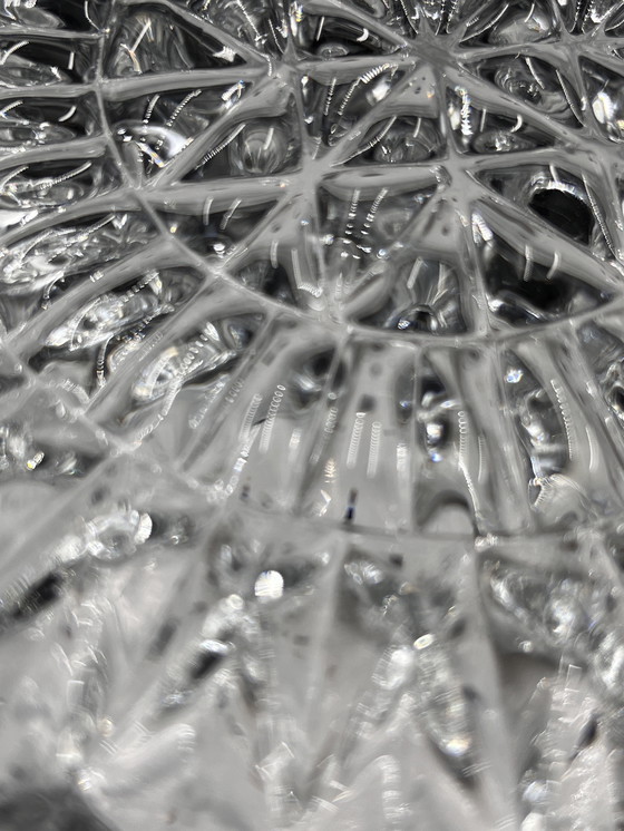 Image 1 of Lampada da soffitto in vetro a rilievo