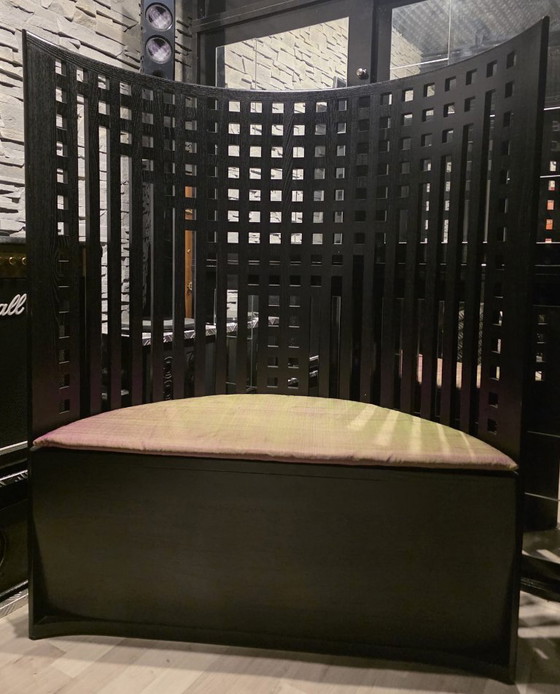 Image 1 of Cassina Willow 1 Armlehnstuhl von Charles Rennie Mackintosh, Cassina gestempelt und nummeriert 2091. Exzellent erhalten,  Sonder