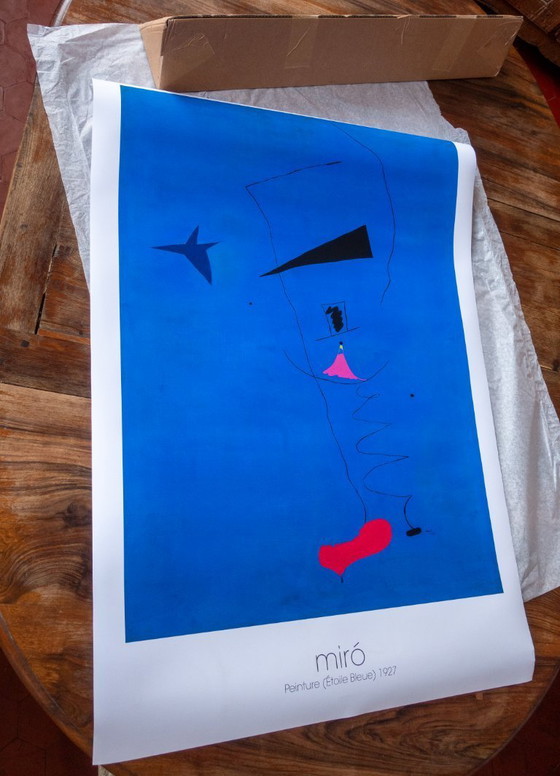 Image 1 of Stella blu 1927 - Joan Miro - 70 x 100 cm
