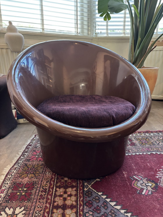 Image 1 of Fauteuil lounge et table d'appoint Skopa par Ole Gjerlov Knudsen & Torben Lind pour IKEA, années 1970