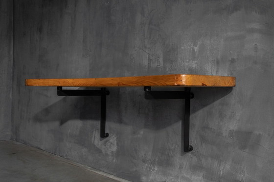 Image 1 of Wall-Mounted Console Table by Charlotte Perriand, France, 1970s