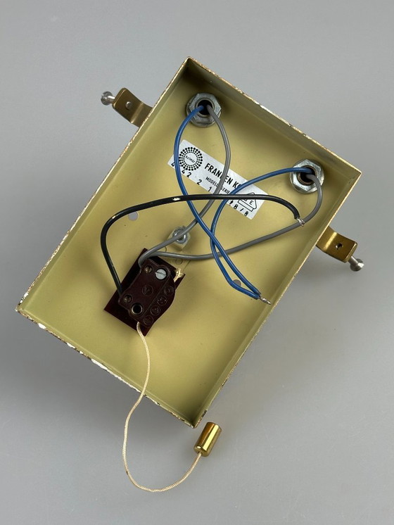 Image 1 of 60s 70s ice glass wall lamp Aplique de J.T. Kalmar Austria Design