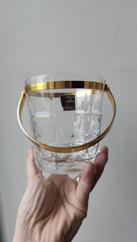 Image 1 of Cubitera de cristal de Sèvres