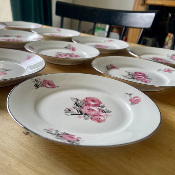 Image 1 of Set di 12 piatti da dessert