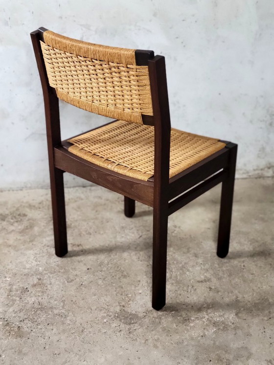 Image 1 of Vintage Wenge dining set by Arnold Merckx for Fristho