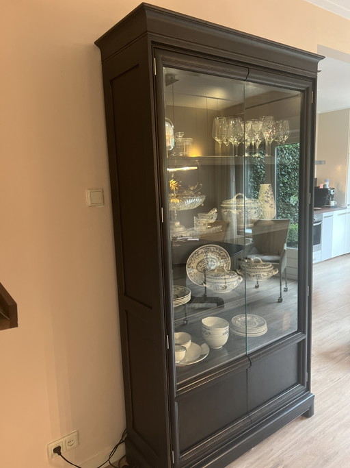 Display cabinet – vitrinekasten, Glass, Wood (photo 2 of 6)