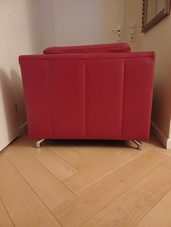 Image 1 of 2 poltrone in pelle di Novastyl