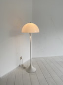 Vintage Louis Poulsen Floor Lamp – White with Dimmer
