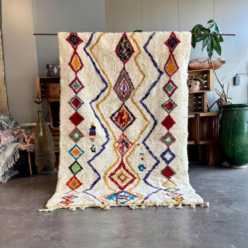 Tappeto marocchino fatto a mano, 300x200 cm