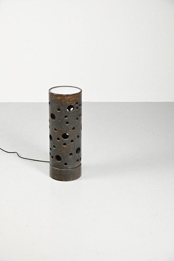 Image 1 of Keramieken vloerlamp