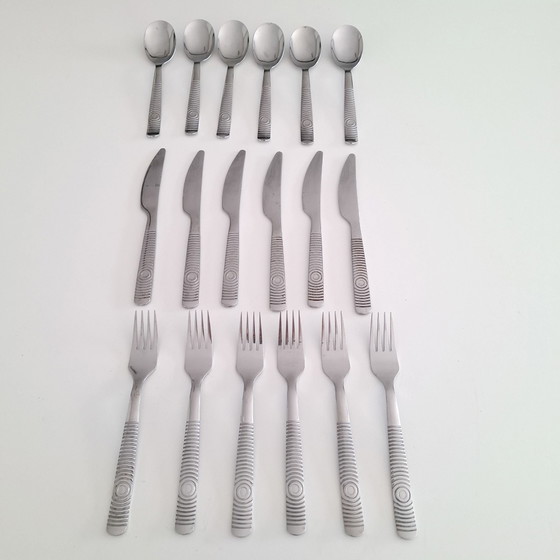 Vintage Cutlery Set Vinjett Ikea 80s Memphis Milano – rvs (photo 2 of 6)