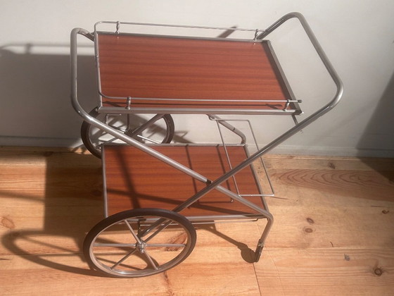 Image 1 of Carrello di servizio vintage di metà secolo