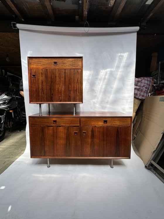 Image 1 of     Vintage Danish Palissander Rosewood Sideboard – Brouer Møbelfabrik, 1960s / 1970s