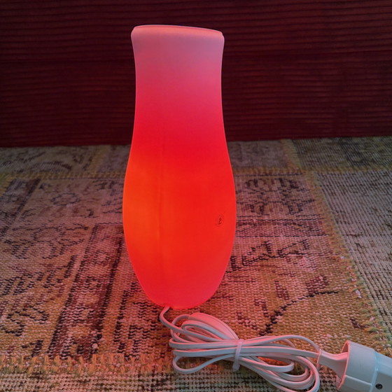 Vintage IKEA Mylonit Table Lamp – Glass, Plastic (photo 3 of 5)