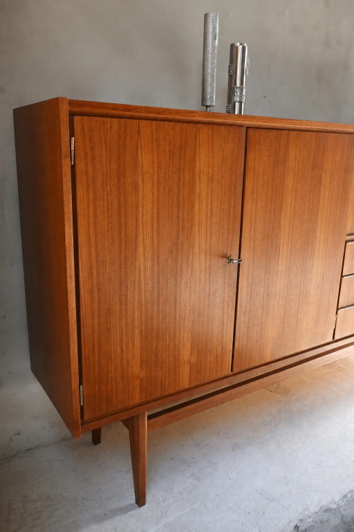 Vintage Teakhouten Highboard / Dressoir ‘60 Deens Design – high boards, Wood (photo 2 of 8)