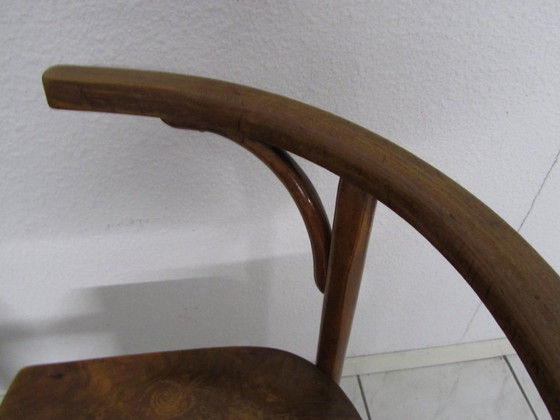 Image 1 of 6x zeer zeldzame Luterma eetkamerstoelen (1870-1920)