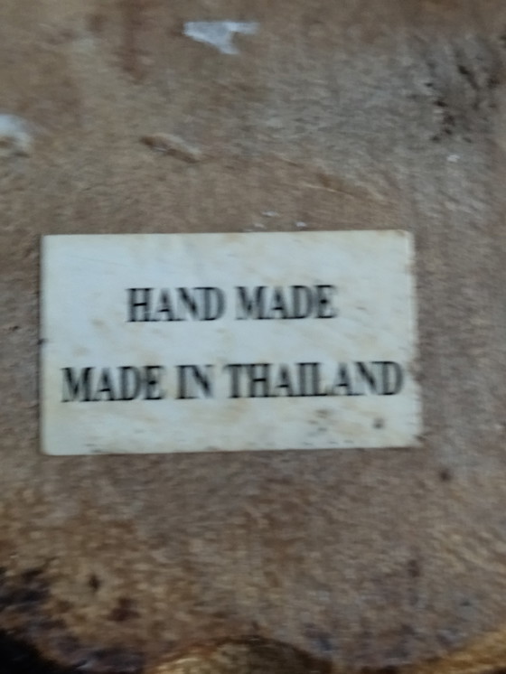 Image 1 of Coppia di gatti di legno.