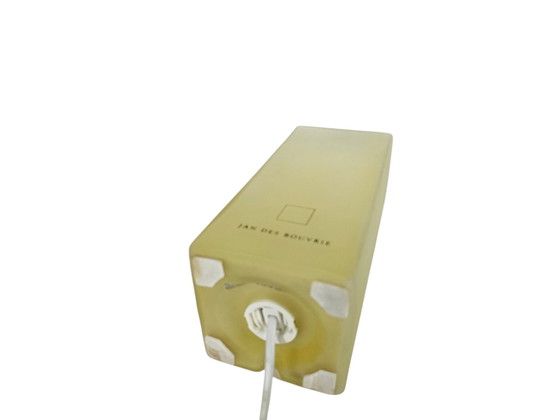 Image 1 of Dutch design - Icecubic lamp - Boxford Holland - Jan des Bouvrie - table lamp - glass - 90's