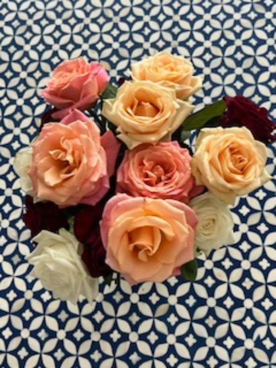 Image 1 of Antique Indian bone inlay coffee table