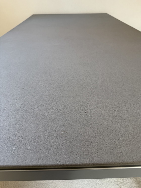 Image 1 of Tavolo Metaform modello S16, piano in Pietra Serena 20mm