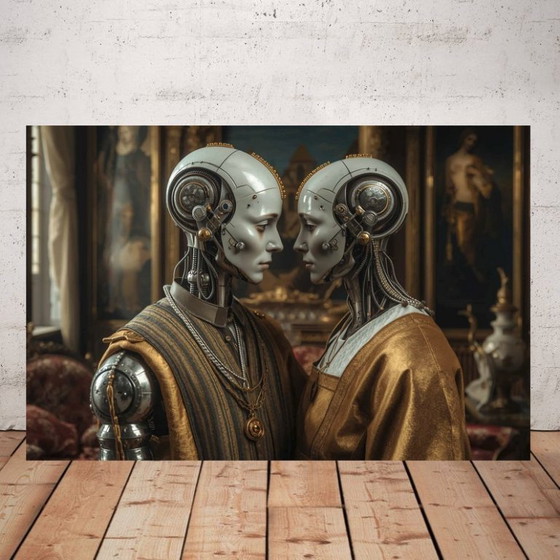 Image 1 of Foto auf Plexiglas gedruckt / Barockkunst neu interpretiert / Limitierte Auflage