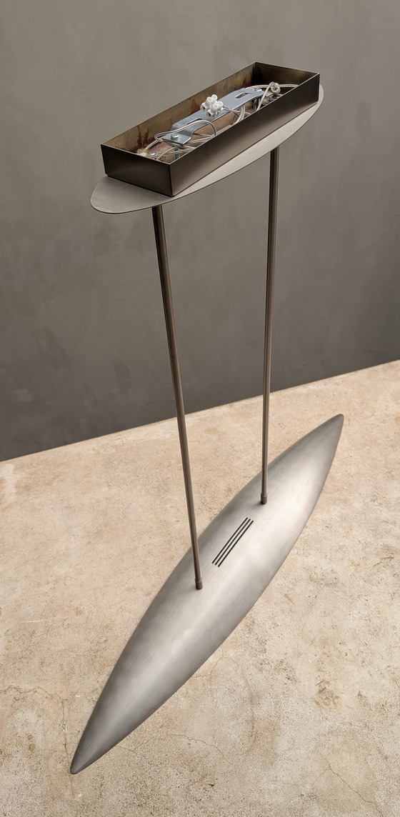 Image 1 of Steinhauer Brutalist pendant lamp stainless steel