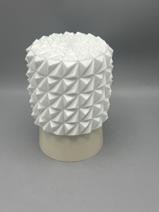 Image 1 of Stylish mid-century corodex ceiling lamp with a sculptural structure