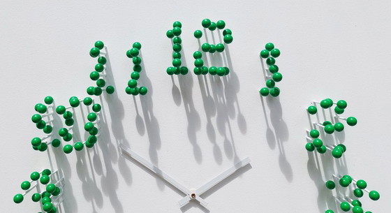 Image 1 of "MOCAP" Illusionistic Wall Clock / Wall Sculpture